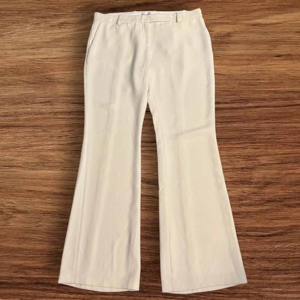 NEW Ronny Kobo Size XL Wide Leg Pants Trousers Pants Pearl